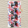 Black Angus Cattle Hawaiian Inspiration Beach Towel
