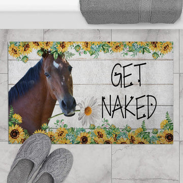 Uni Thoroughbred - Get Naked Doormat