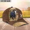 Uni Black Baldy Farming Personalized Name Cap