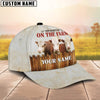Uni Hereford Better On The Farm Customized Name Cap