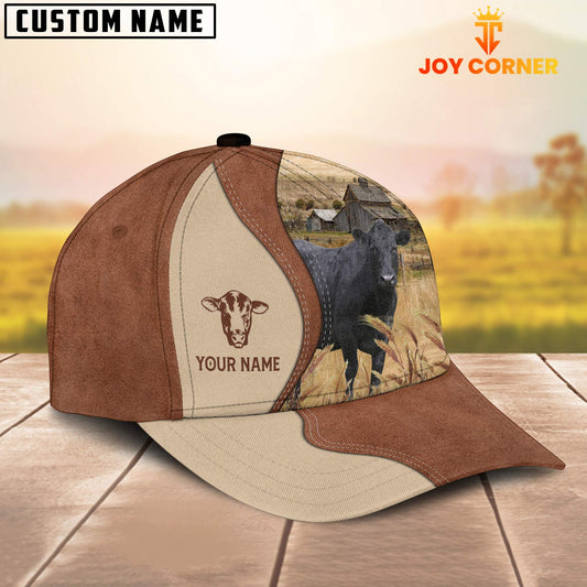 Uni Black Angus Customized Name Choco Cap