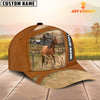 Uni Horse Customized Name Brown Cap