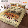 Uni Beefmaster God Says You Are Custom Name Bedding Set