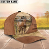 Uni TX Longhorn Customized Name Brown Cap