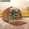 Uni Tractor Customized Name Brown Cap