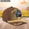 Uni Dexter Cattle Customized Name Brown Farm Cap