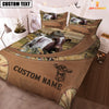 Uni Custom Name Shorthorn On Farm Bedding Set