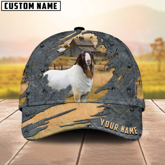 Uni Boer Goat Customized Name Cap