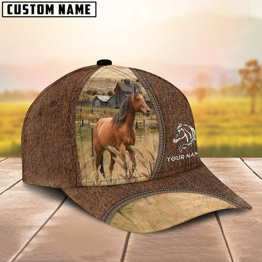 Uni Horse Farming Personalized Name Cap