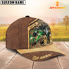 Uni Tractor Customized Name Brown Farm Cap