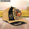 Uni Custom Name Horse 3D Cap