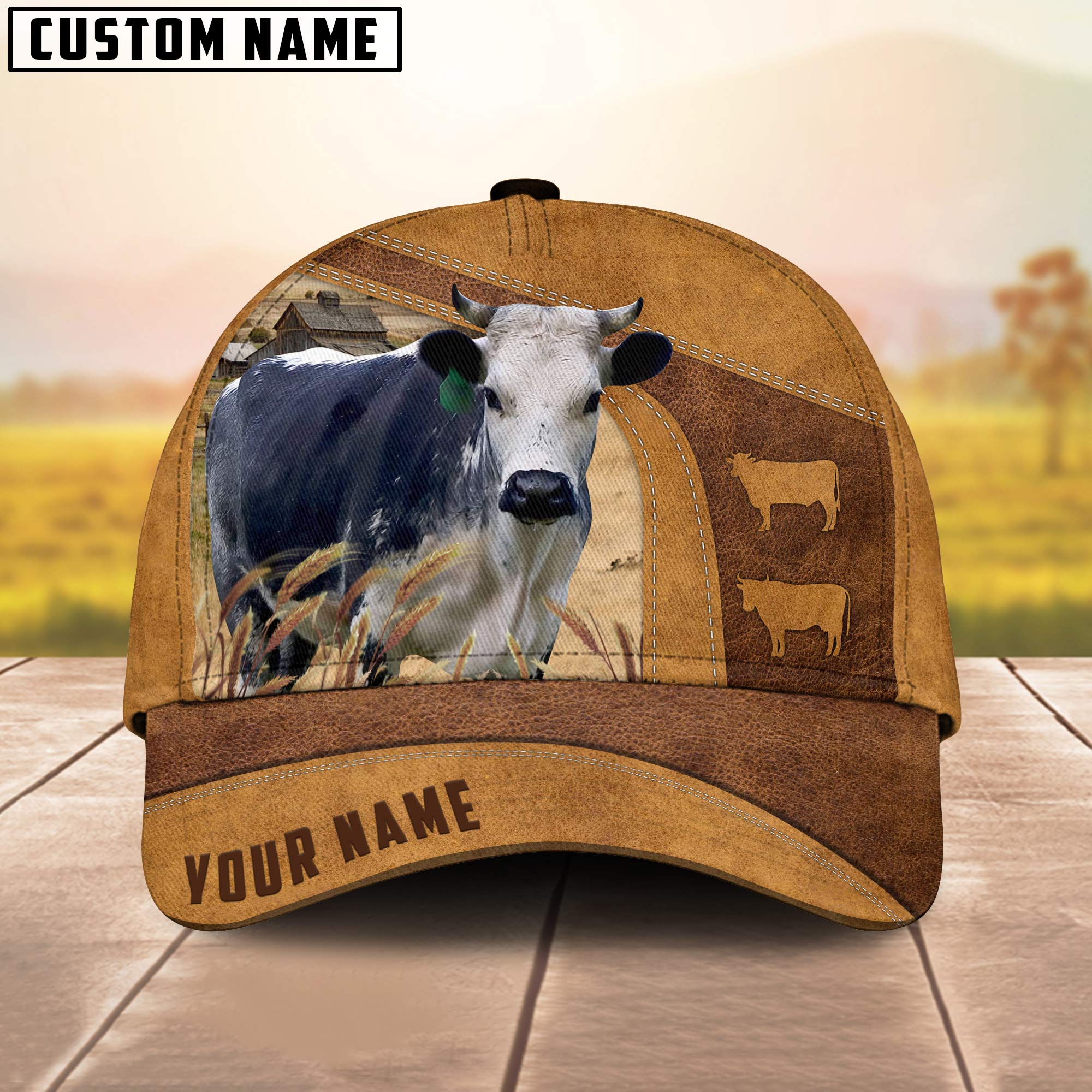 Uni Linebacker Cattle Custom Name Retro Cap – UniJames