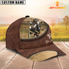 Uni Holstein On The Farm Customized Name Leather Pattern Cap