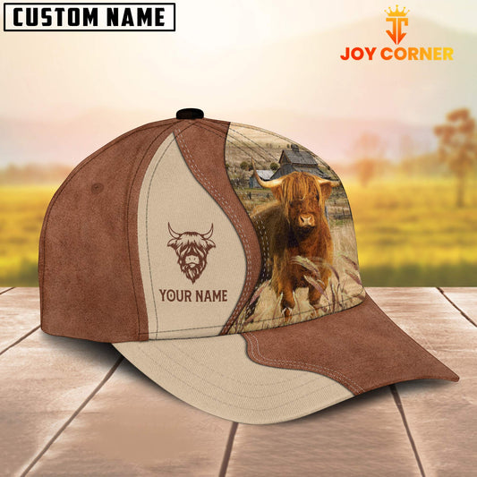 Uni Highland Customized Name Choco Cap