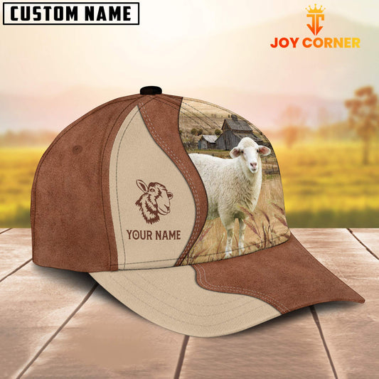 Uni Sheep Customized Name Choco Cap