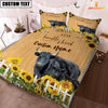 Uni Dexter Stay Humble And Kind Custom Name Bedding Set