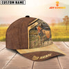 Uni Jersey Cattle Customized Name Brown Farm Cap