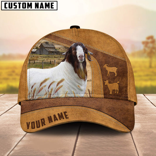 Uni Boer Goats Custom Name Retro Cap