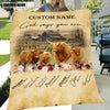 God Says You Are - Uni Personalized Name Miniature Highland Blanket