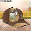 Uni Charolais Farming Personalized Name Cap