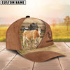 Uni Simmental Customized Name Brown Cap