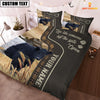 Uni Belted Galloway Like Someone Left The Gate Open Customized Name 3D Bedding Set