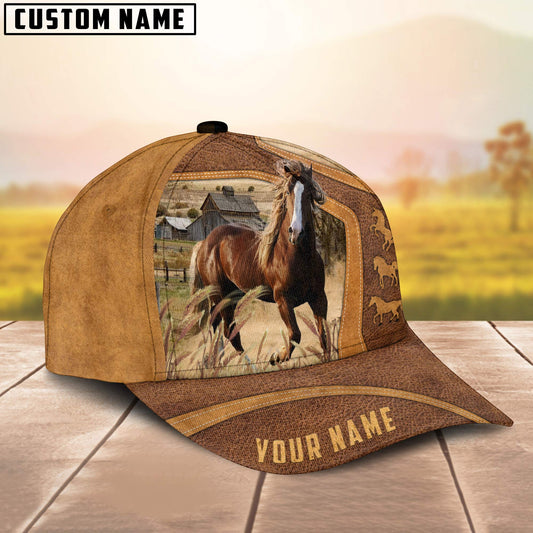 Uni Horse On The Farm Custom Name Cap