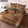 Uni Custom Name Horse On Farm Bedding Set