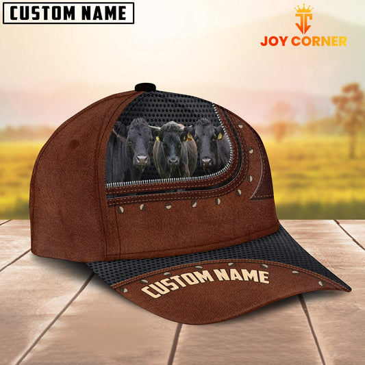 Uni Dexter Happiness Zipper Pattern Customized Name Cap