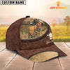 Uni Jersey On The Farm Customized Name Leather Pattern Cap