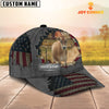 Uni Jersey Customized Name US Flag Net Cap