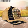 Uni Custom Name Texas Longhorn Cattle 3D Cap