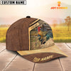 Uni Chicken Customized Name Brown Farm Cap