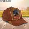 Uni Happy Black Angus Customized Name Cap