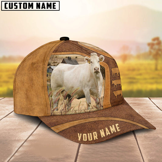 Uni Charolais On The Farm Custom Name Cap