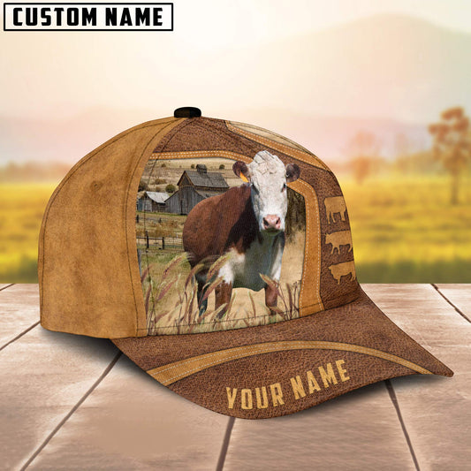 Uni Hereford On The Farm Custom Name Cap