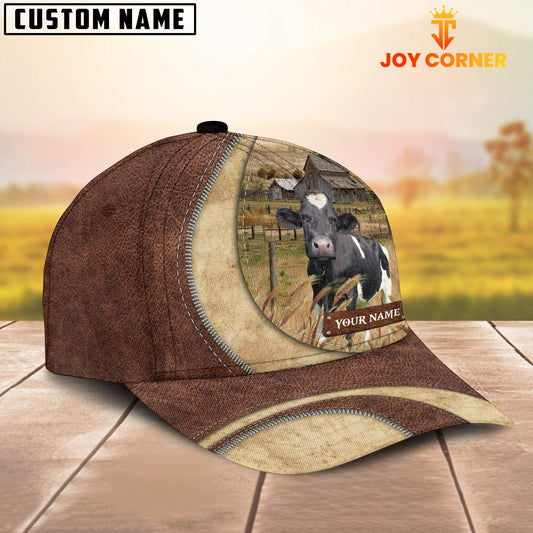 Uni Holstein Customized Name Farm Barn Cap