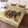 Uni Horse God Says You Are Custom Name Bedding Set