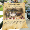 God Says You Are - Uni Personalized Name Goat Blanket