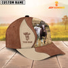 Uni Shorthorn Customized Name Choco Cap