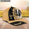 Uni Custom Name Holstein Cattle 3D Cap