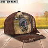 Uni Turkey Customized Name Leather Pattern Cap