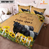 Uni Belted Galloway Stay Humble And Kind Bedding Set