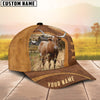 Uni Texas Longhorn On The Farm Custom Name Cap