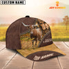 Uni Texas Longhorn Farm & Jesus Customized Name Cap