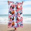 Chicken Hawaiian Inspiration Beach Towel