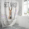 Uni Mule Get Naked Daisy Shower Curtain