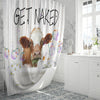 Uni Simmental Cattle Get Naked Daisy Shower Curtain