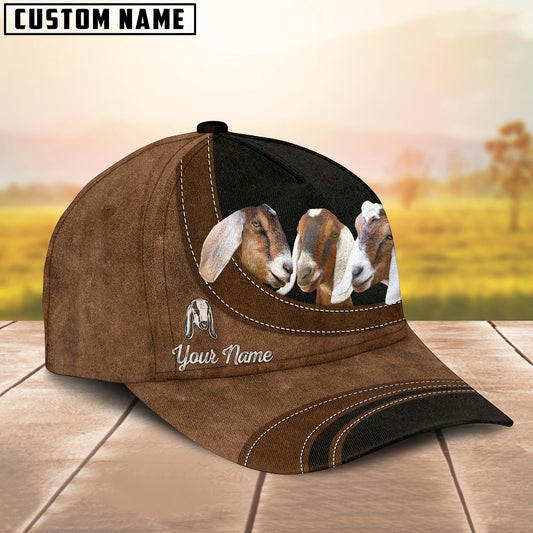 Uni Anglo Nubian Goats Happiness Customized Name Cap