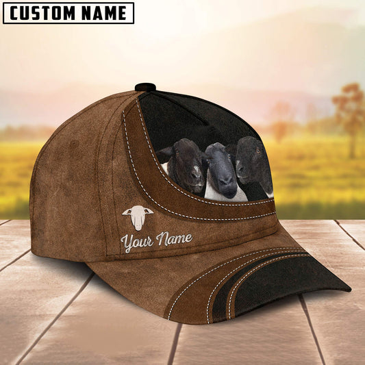 Uni Dorper Sheep Happiness Customized Name Cap